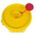 Емкость-контейнер одноразовая (желтого цвета) (для сбора острого инструментария класса Б), 10,0 л.