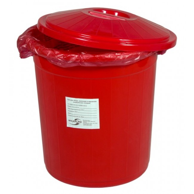 Цвет пакетов для сбора медицинских отходов. Контейнер для отходов класса а. Красный пакет для отходов. Красный контейнер для отходов класса в.