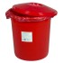 Пакет для сбора медицинских отходов 600х1000 мм красный