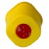 Емкость-контейнер одноразовая (желтого цвета) (для сбора острого инструментария класса Б), 1,0 л.