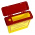 Емкость-контейнер одноразовая (желтого цвета) (для сбора острого инструментария класса Б), 0,25 л